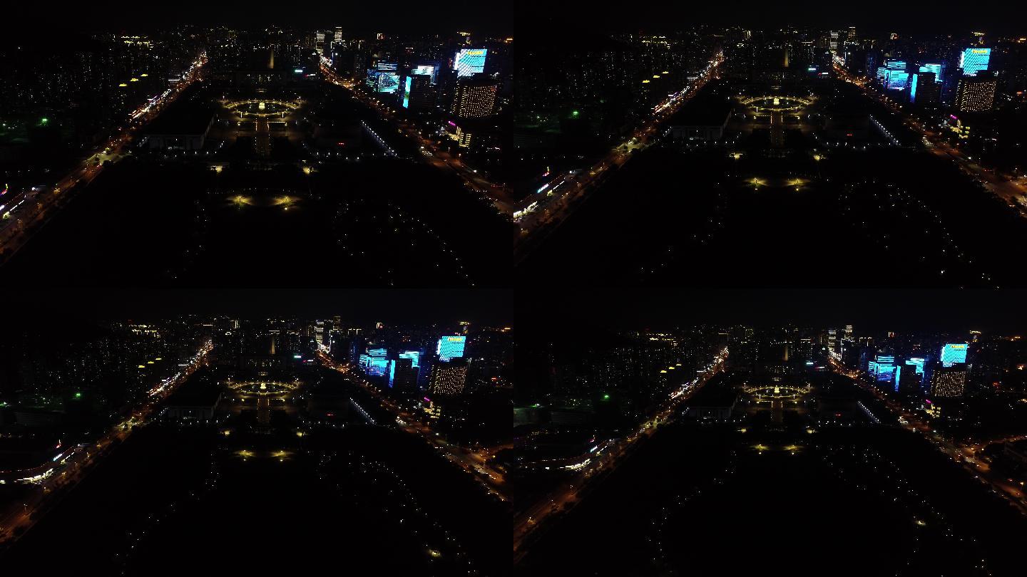 龙岩人民广场夜景