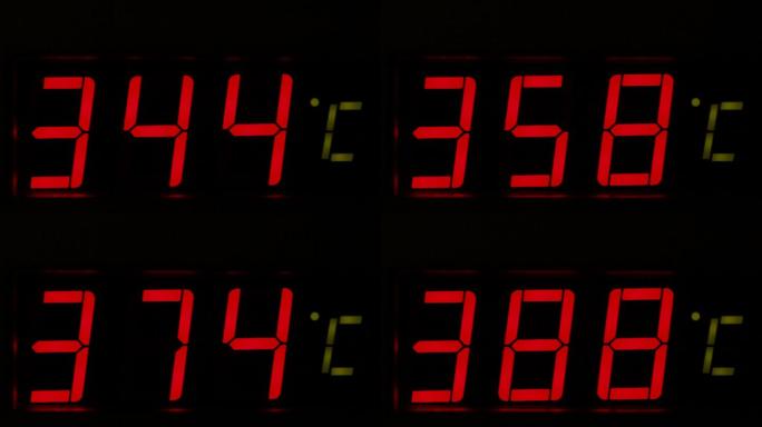 数字温度计气候时间仪器季节