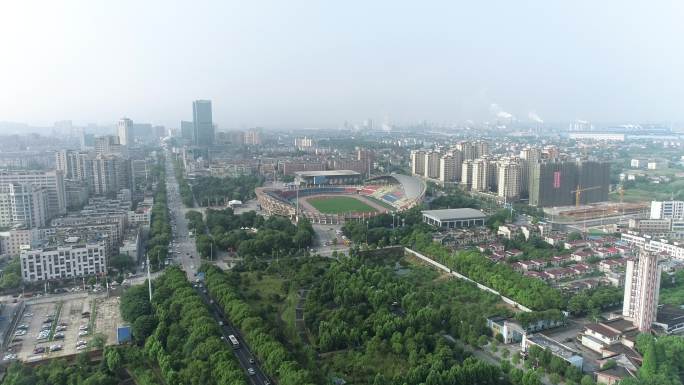 湘潭体育中心全景