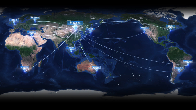 【原创】4K内蒙古谷歌地图辐射全国全世界