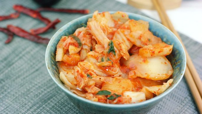 韩国白菜开胃菜泡菜