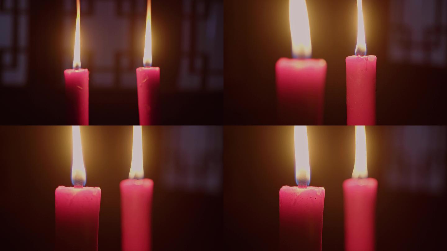 洞房花烛红烛洞房蜡烛喜庆