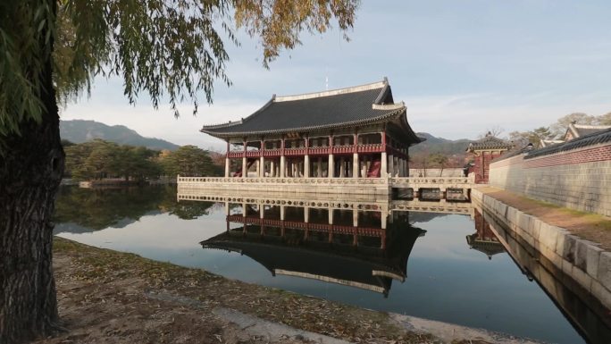韩国旅游美食景区免税店明洞