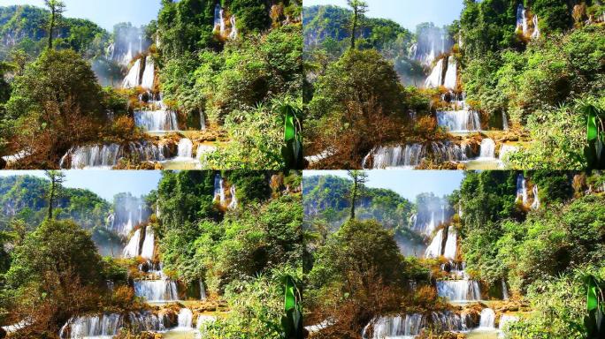 高清：泰国最大的瀑布。