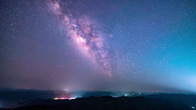 4K贵阳花溪高坡星空