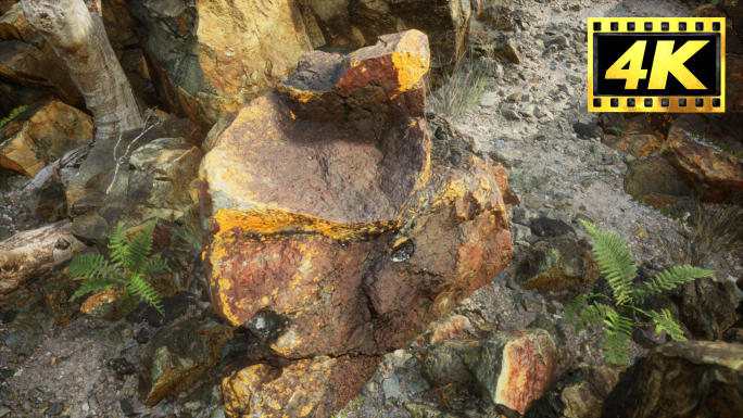 黄岩矿石岩石礁石陨石地质地貌植物12