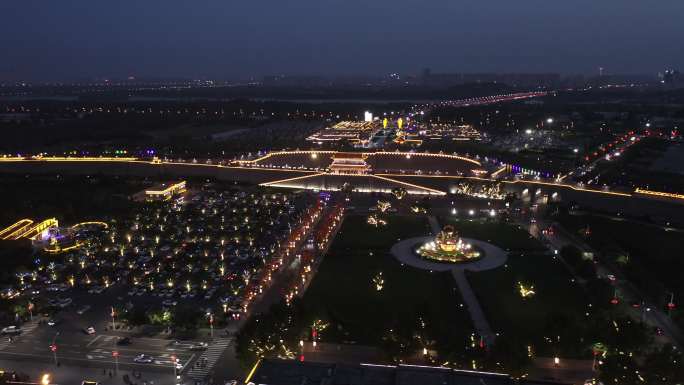 长乐门夜景