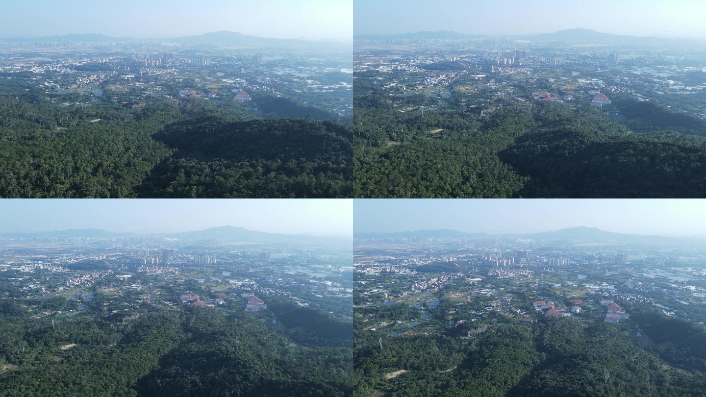 福建厦门天竺山厦门全景海沧风景