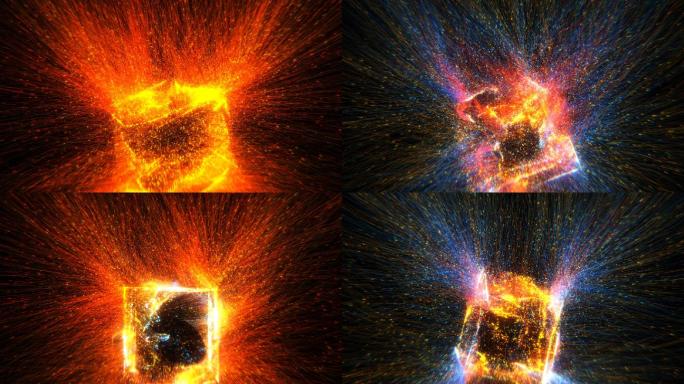 粒子光盒子梦幻光线