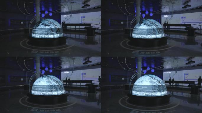 佛山仙湖氢谷展示厅地球模型