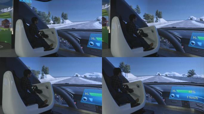 VR模拟驾驶技术