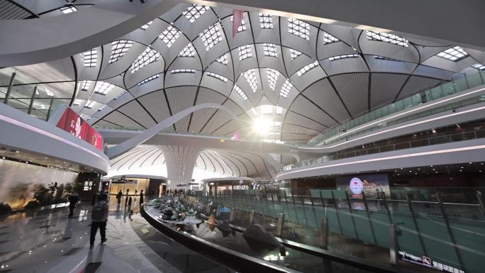 北京大兴国际机场空镜头