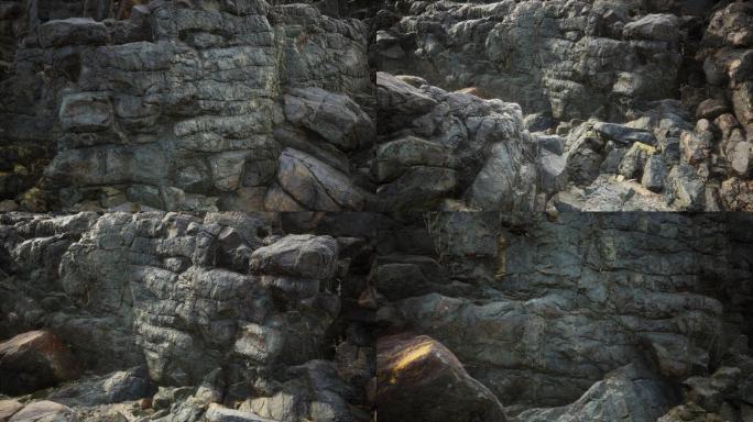 岩石纹理矿石岩石礁石陨石地貌15