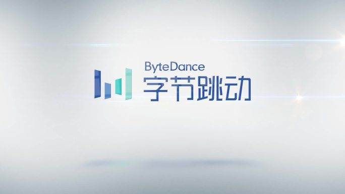 简洁科技logo片头