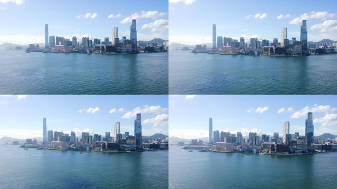 香港城市景观摩天大厦