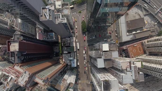 香港市区俯瞰图