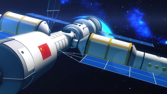 中国空间站未来 航天 航空4k