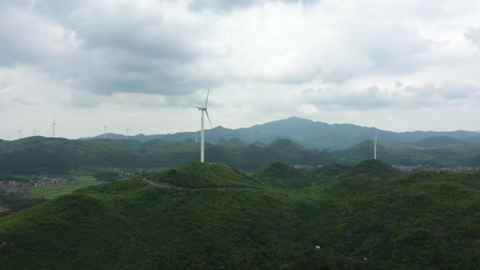 风电站江永风电站永州风车山发电