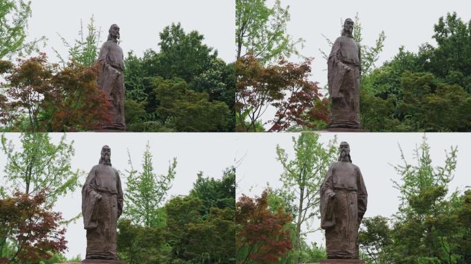 浣花溪杜甫雕像