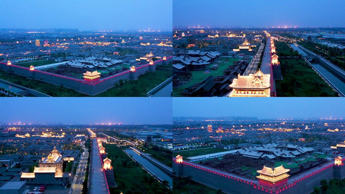 太原古城夜景