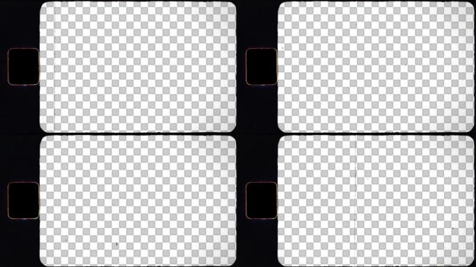 复古老电影8毫米胶片视频框