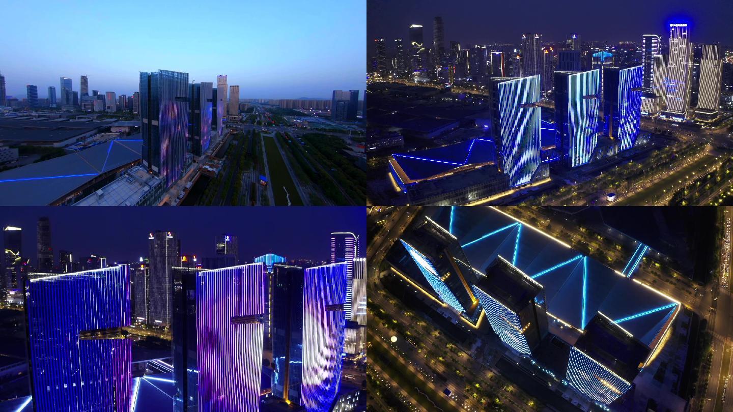 南京国际博览中心二期航拍素材