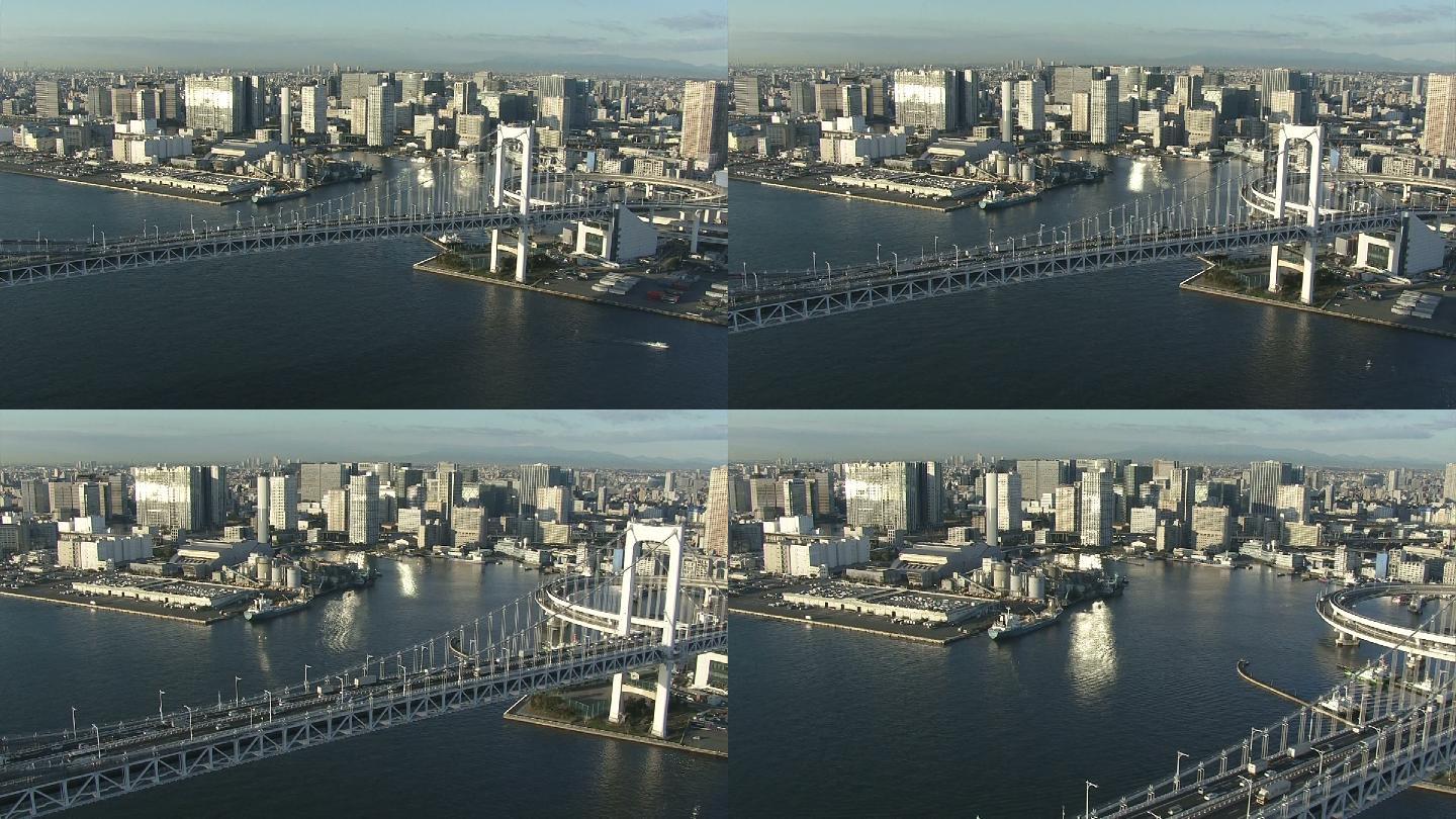 东京彩虹桥东京塔彩虹桥-东京城市