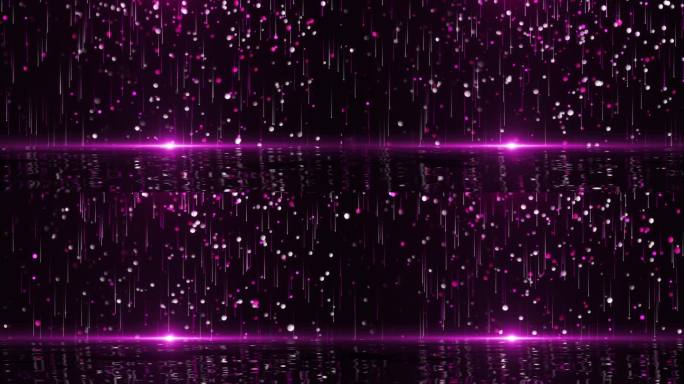 10701流动紫光粒子湖