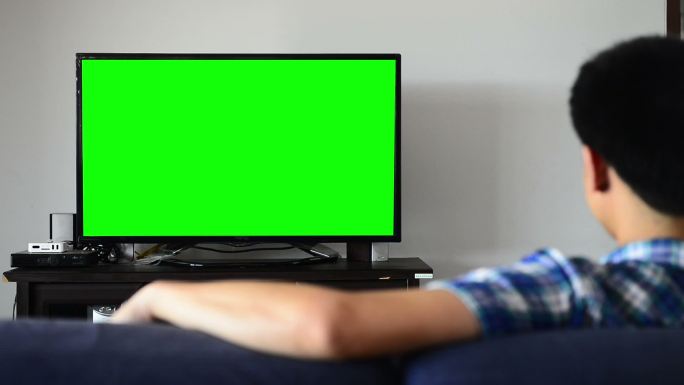 高清遥控电视绿幕视频绿屏绿布抠图抠像