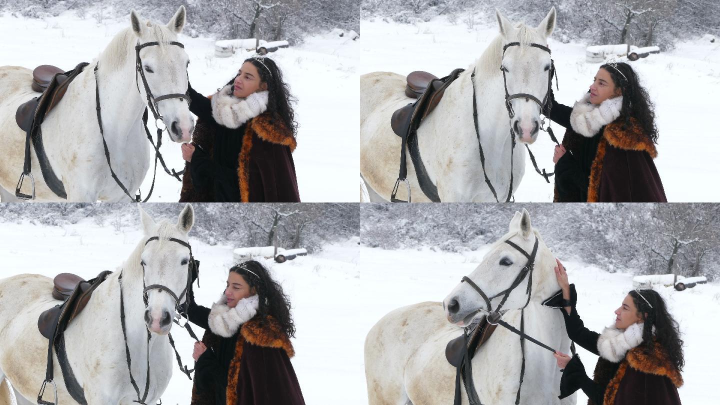 王后和他的马