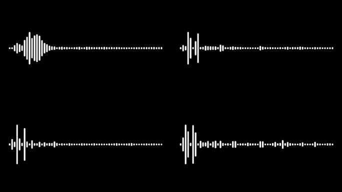 数字音频频谱声音均衡器效果