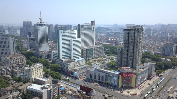 【4K】镇江润州区城市航拍