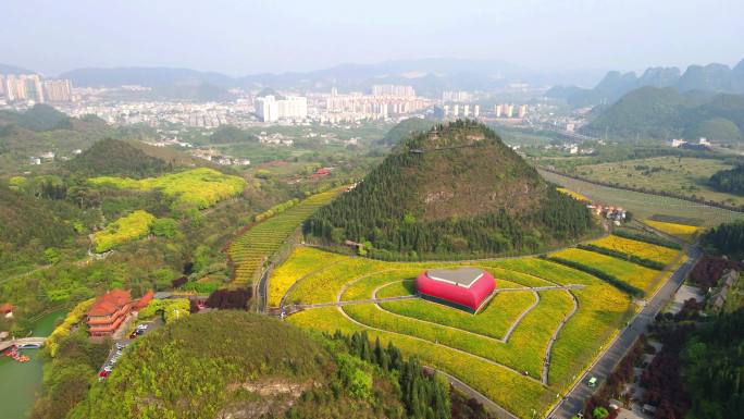 4K航拍贵州兴义后花园贵州醇风景区