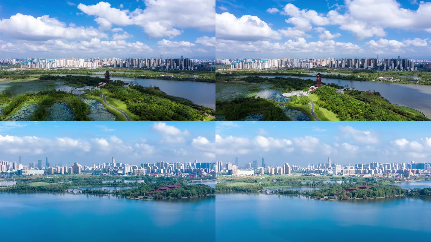 南昌象湖和朝阳新城延时摄影
