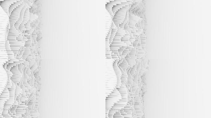 抽象波形白色背景场景波动海浪海洋波浪图形