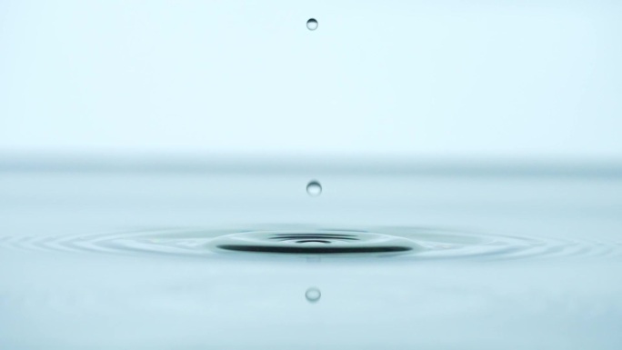 水滴水资源水滴低落水元素保护环境