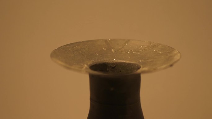 龙山文化蛋壳黑陶杯