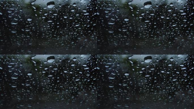 雨滴文艺背景视频