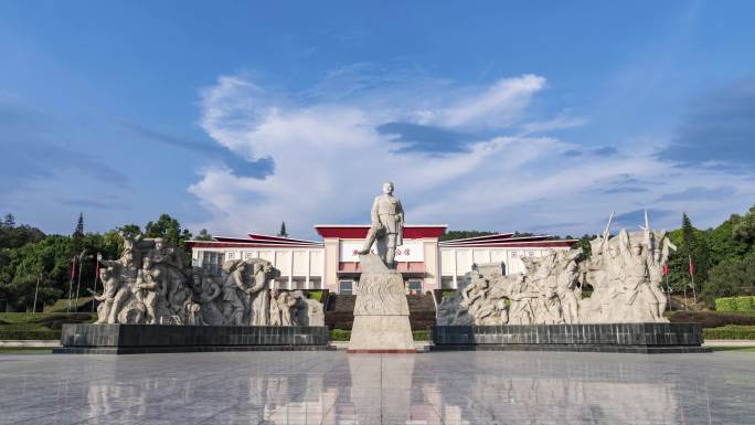 原创4K延时 广西纪念馆