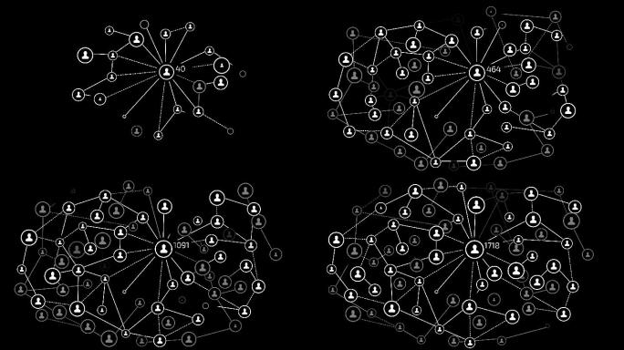 人际关系示意图