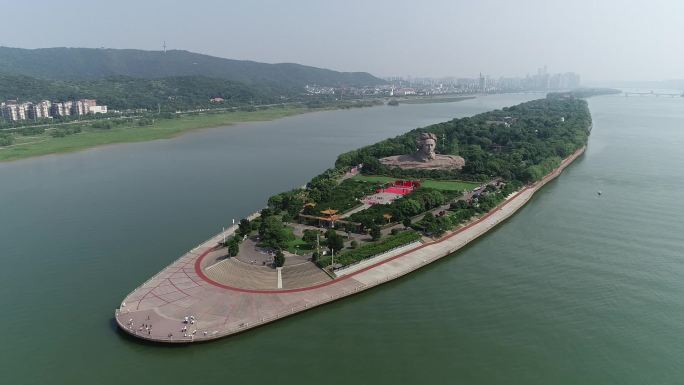 橘子洲头大全景