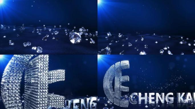 C4D钻石logo动画AE+C4D工程