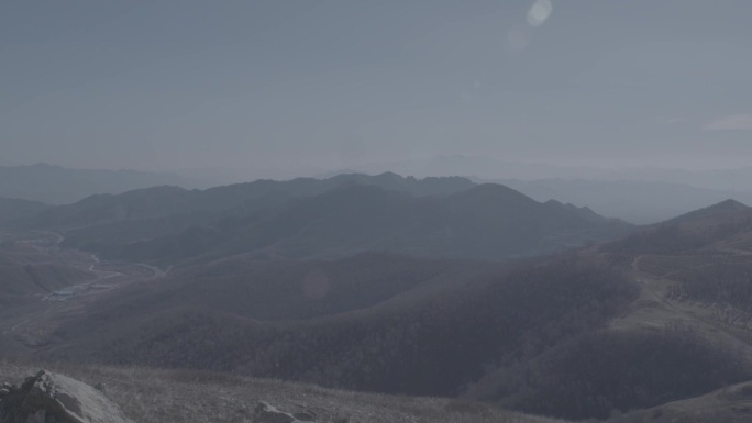 高原平原大山风光