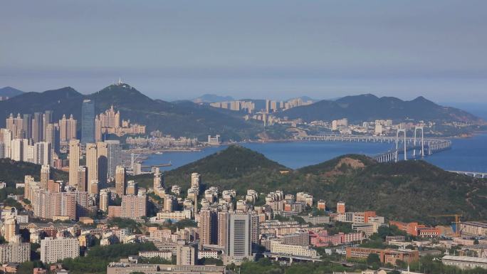 大连磨盘山 大连全景  高新园区