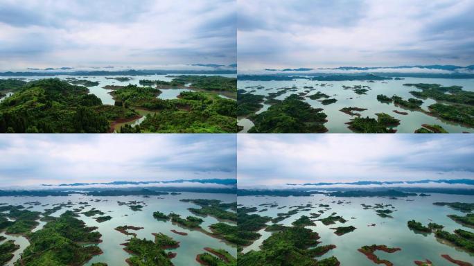 千岛湖观景台航拍