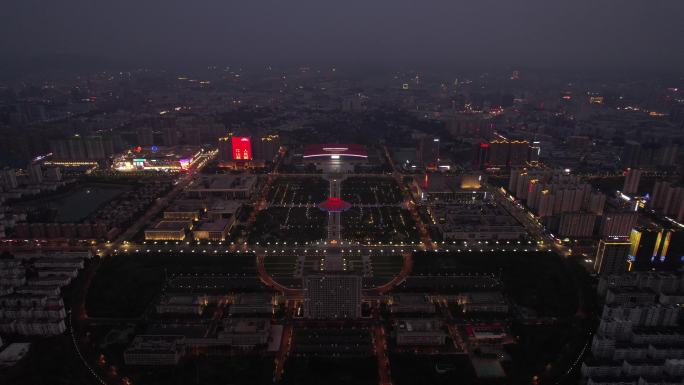 信阳百花园4k30夜景