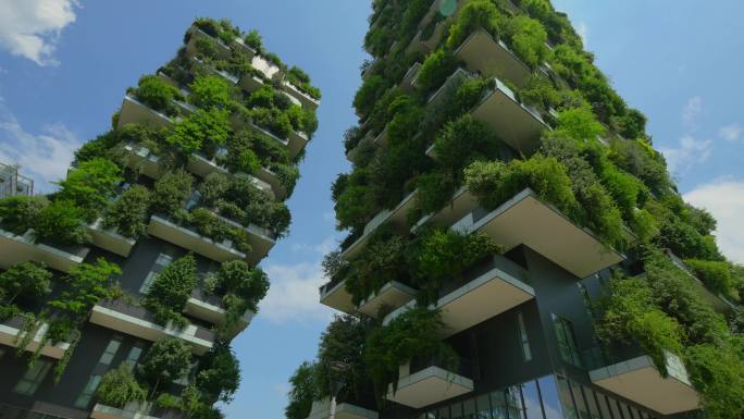 垂直森林，意大利米兰的两座住宅楼