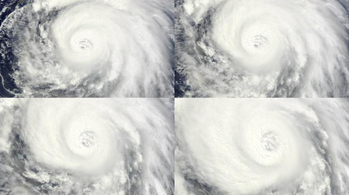 飓风卫星视图天气行星地球云天