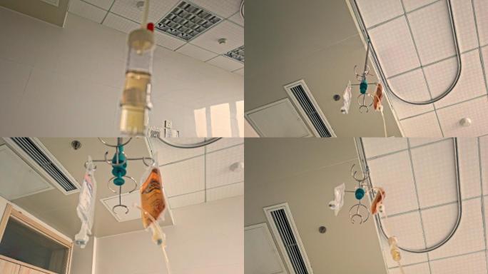 医院打点滴打吊瓶输液