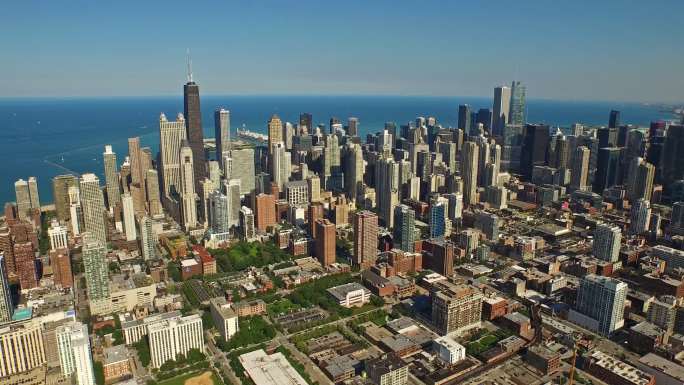 伊利诺伊州芝加哥宣传片大景全景发展